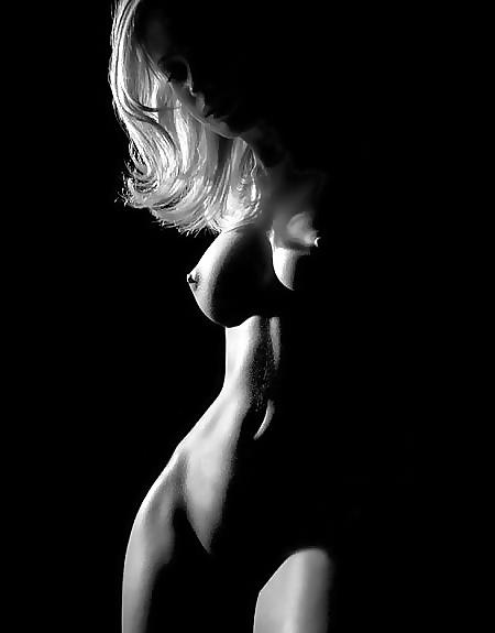 15P Sugar Puss - Beautiful Woman Form Shodow Lighting - Art