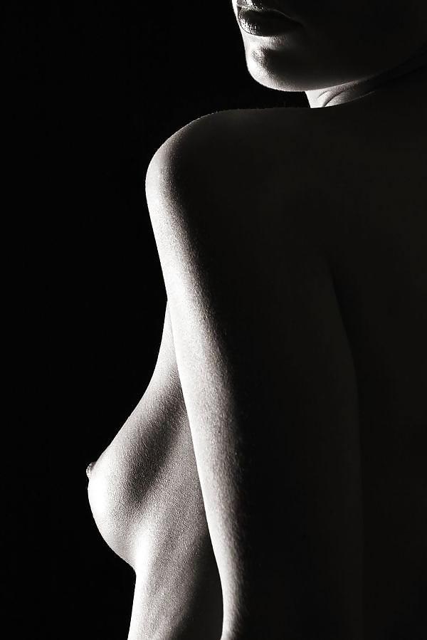15P Sugar Puss - Beautiful Woman Form Shodow Lighting - Art