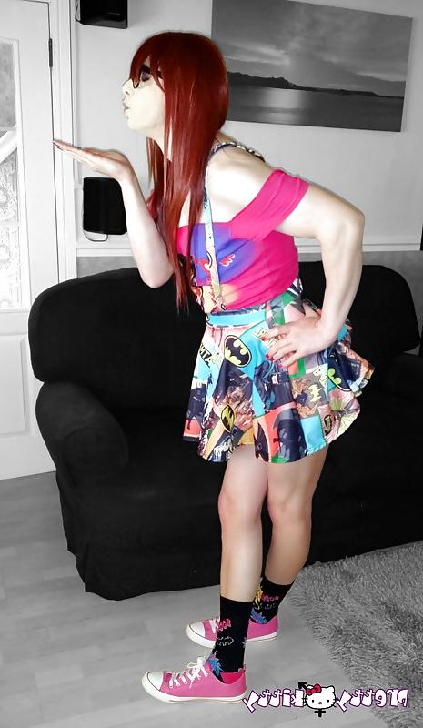 15P Tranny PK Comic book Nerd girl part 3