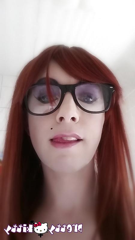 15P Tranny PK Comic book Nerd girl part 3