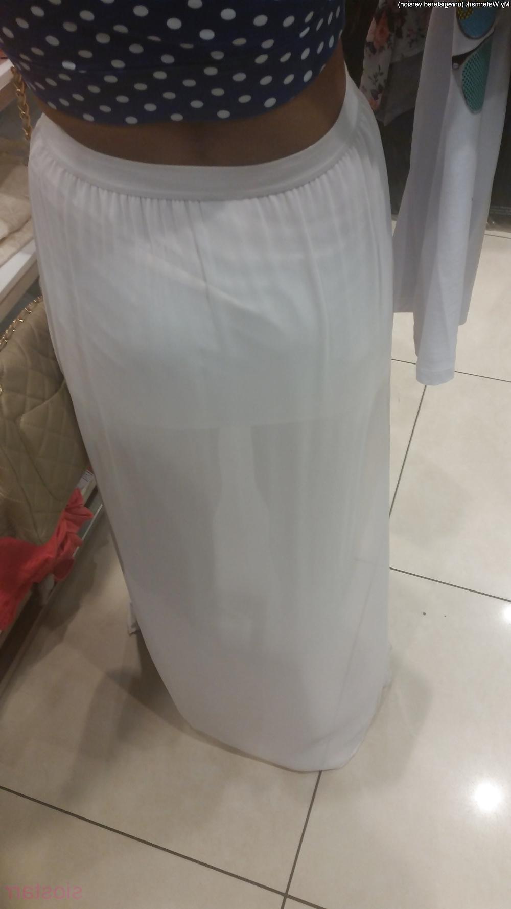 25P Turkish Candid Girl Nylon Tight Legs Ass Mix 3