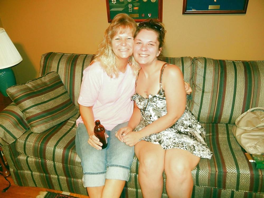 25P Steph And Leann Poses For Us