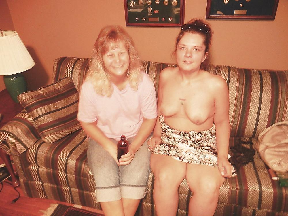 25P Steph And Leann Poses For Us