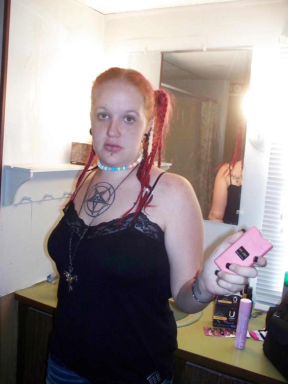 25P Leg and Foot Fetish Redhead, Socks and shoes