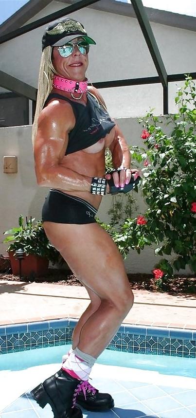 18P Terri Wylder - 50 year old muscle grandmother