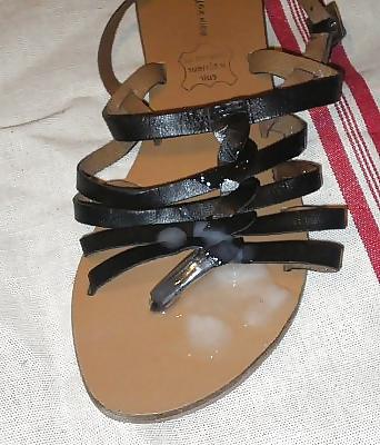 25P Cum shoes fetiche