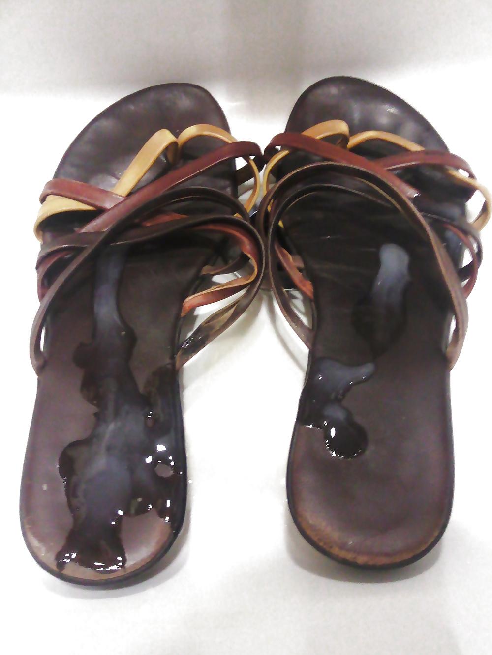 25P Cum shoes fetiche