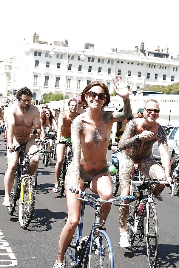 25P Sport Naked Bike #rec Pussy on Bycicle Gall3