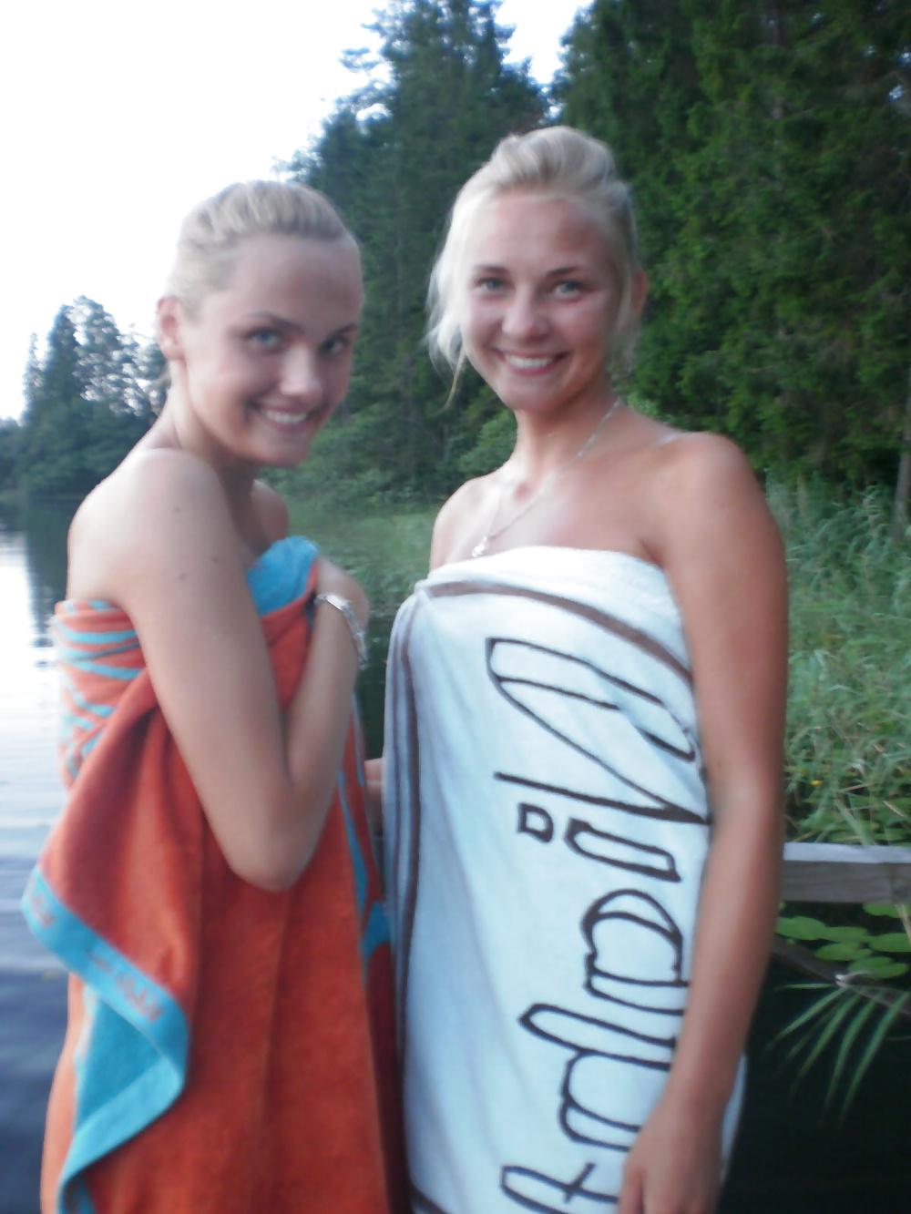 25P Two Teens! (Lake Swimming)