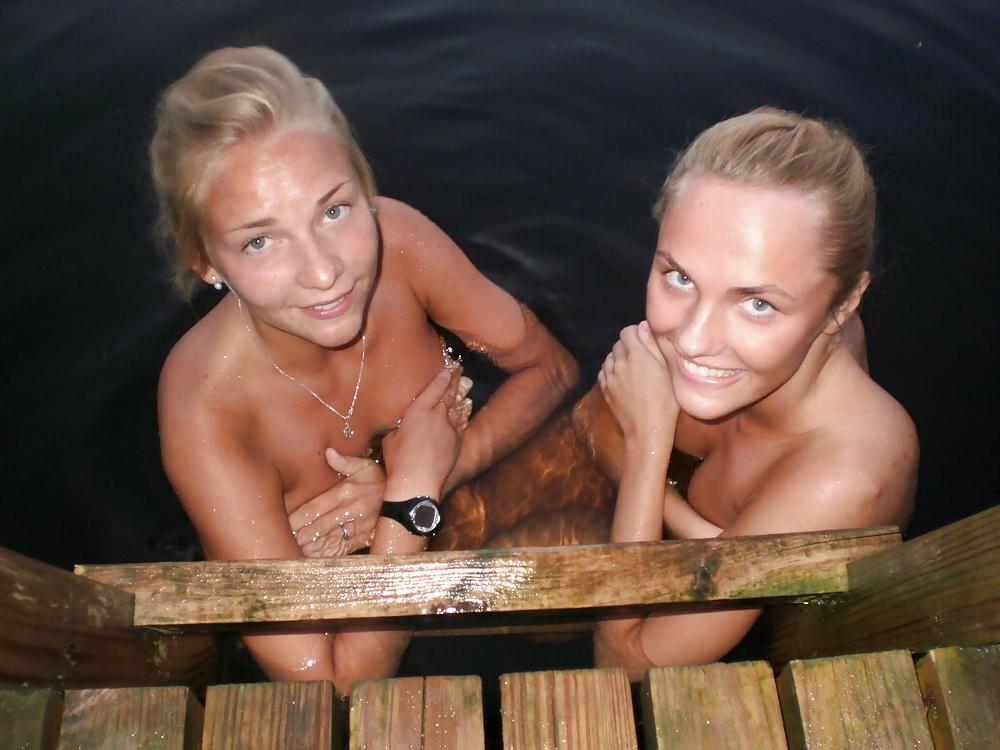 25P Two Teens! (Lake Swimming)