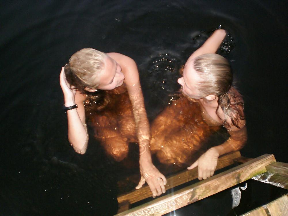 25P Two Teens! (Lake Swimming)