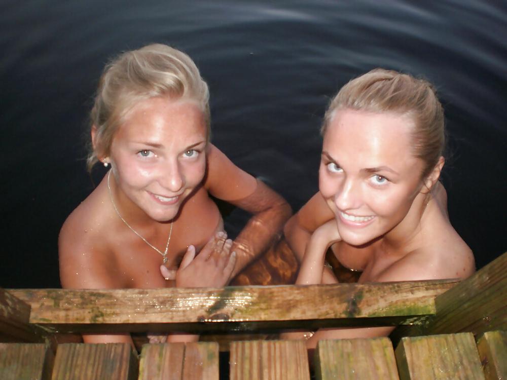 25P Two Teens! (Lake Swimming)