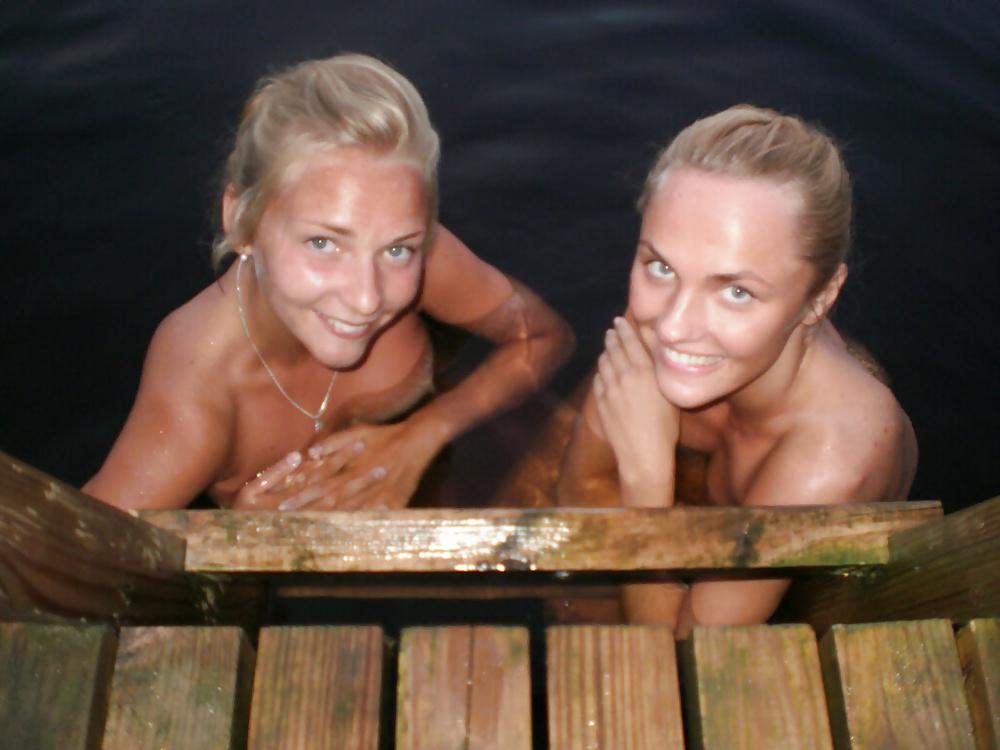 25P Two Teens! (Lake Swimming)