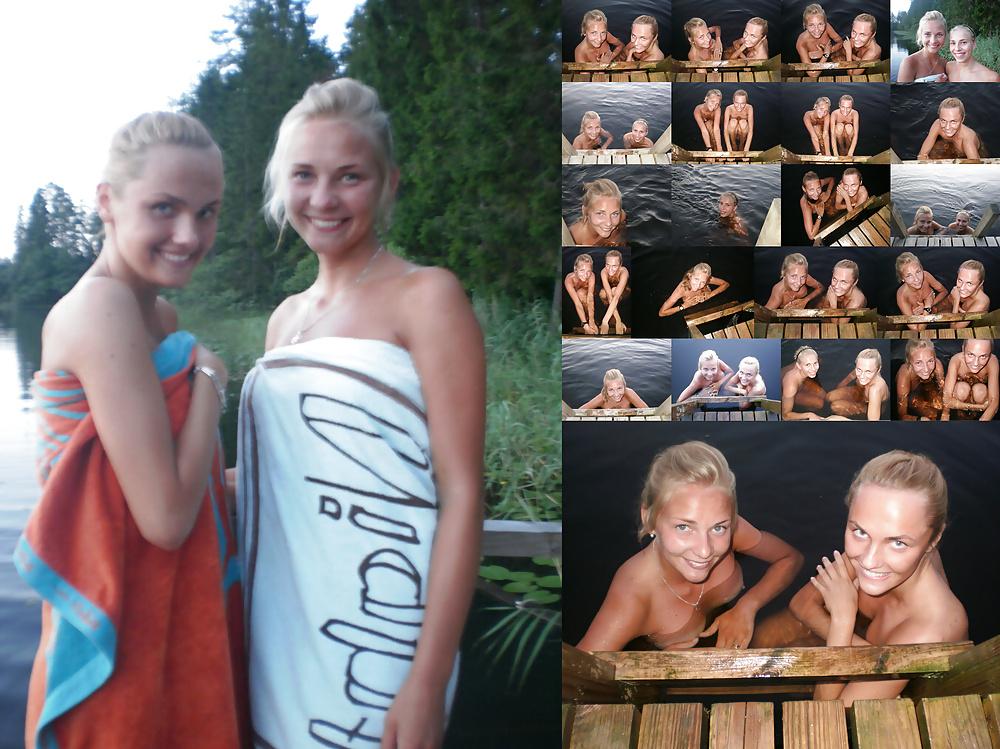 25P Two Teens! (Lake Swimming)