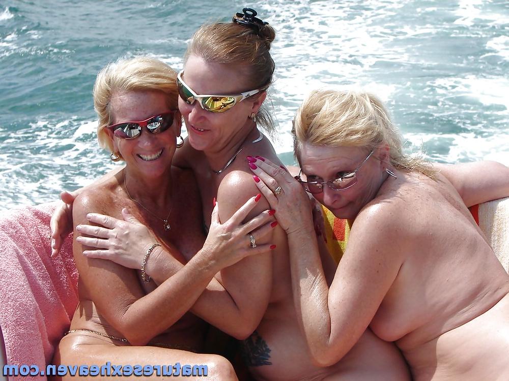 15P Granny's Friends Get Frisky At Sea