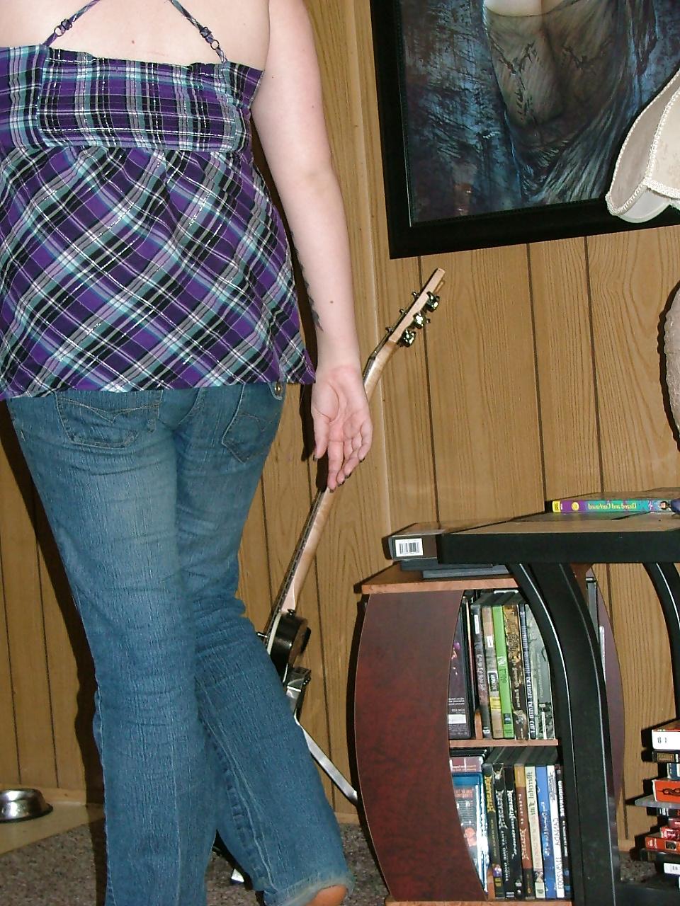 25P Tattooed Pierced Redhead, Foot Fetish
