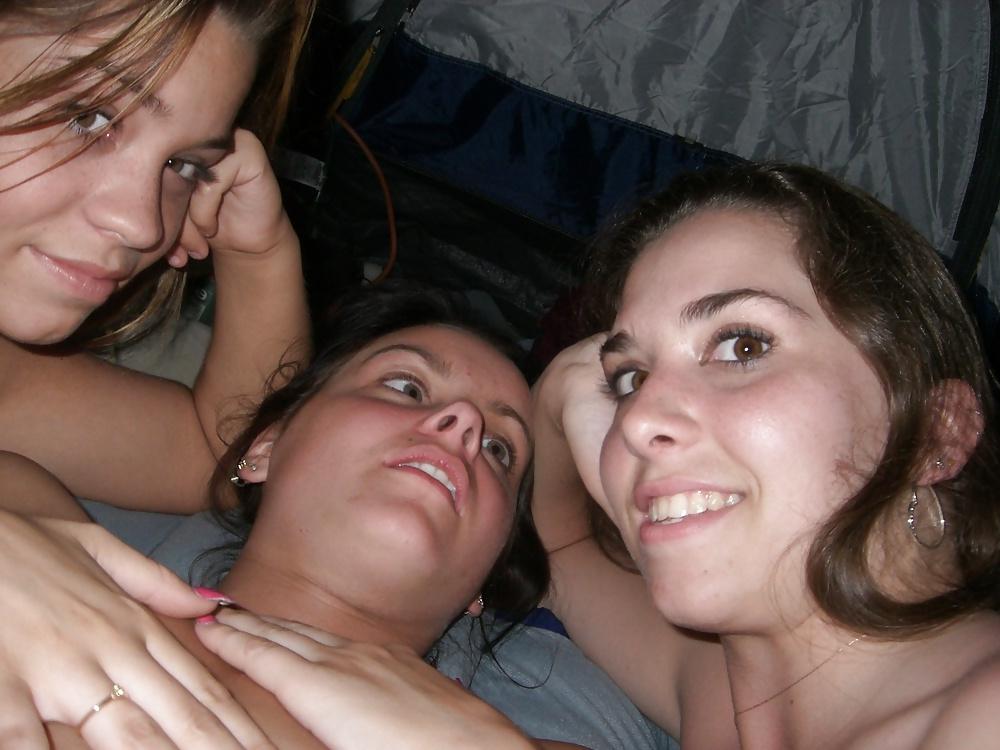 18P Teen lesbians camping