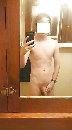 25P Self shot young cock teen boy cute