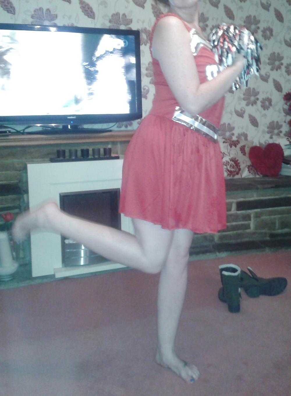 9P My slut dressed for Halloween