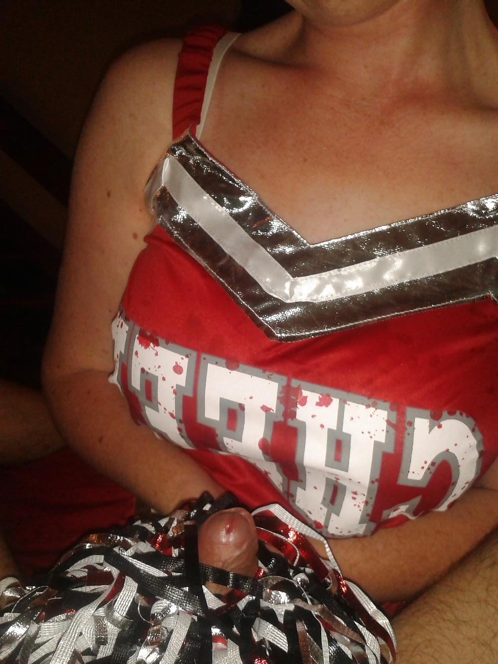9P My slut dressed for Halloween