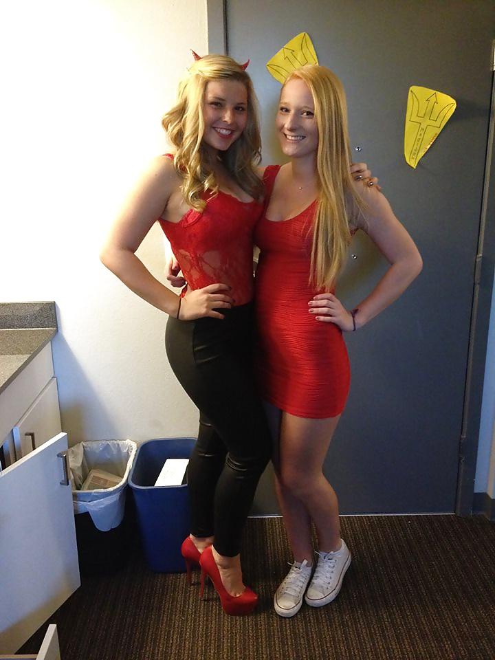 25P Facebook teen babes 21 Halloween sluts