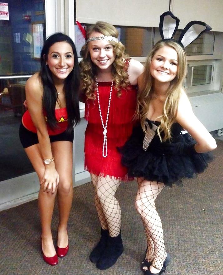 25P Facebook teen babes 21 Halloween sluts