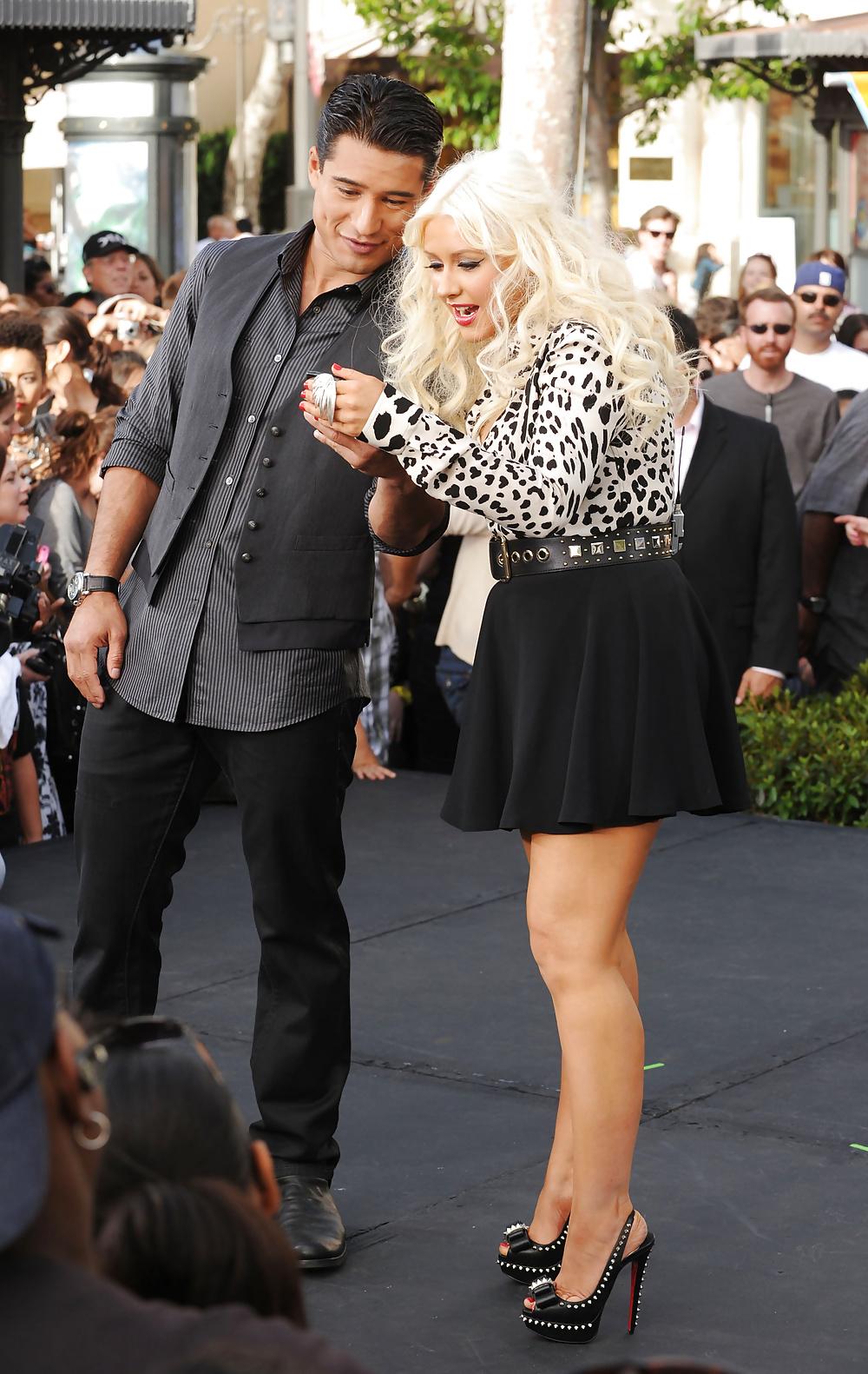 25P Foot - goddess #2 : Christina Aguilera