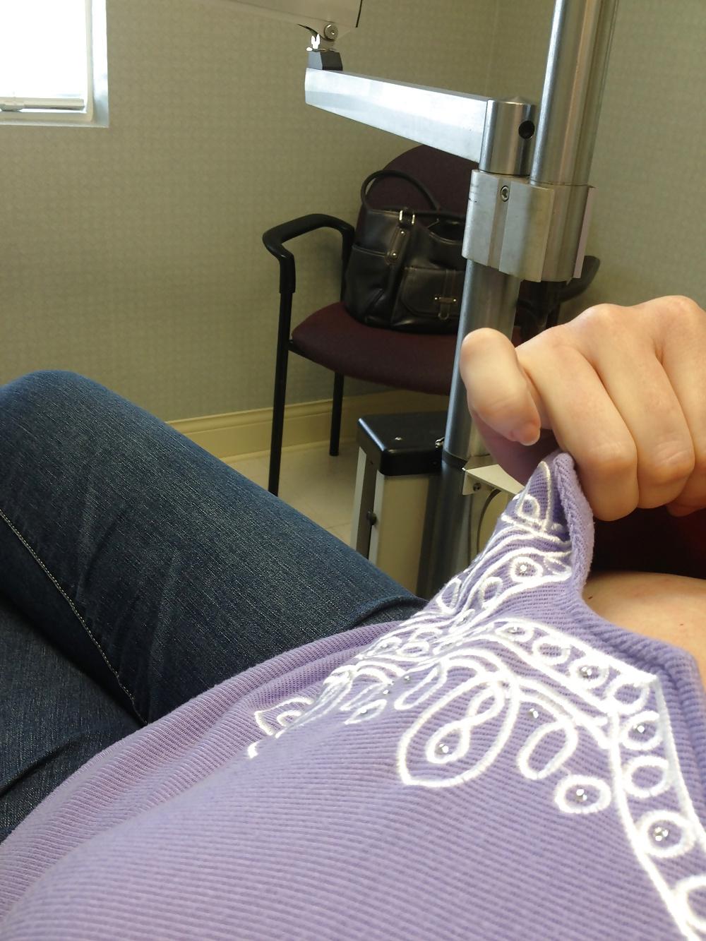 5P More naughty nipple shots at the dentist