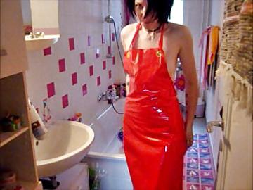 24P Houswife in pvc Apron