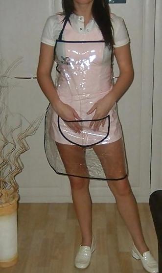 24P Houswife in pvc Apron