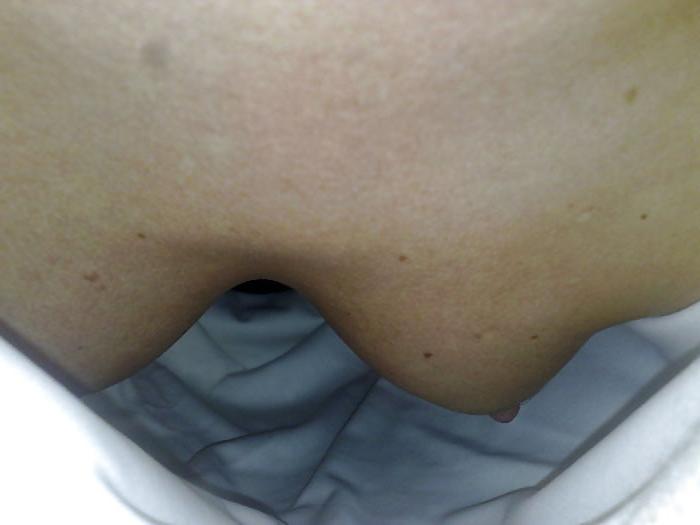 25P Downblouse fun