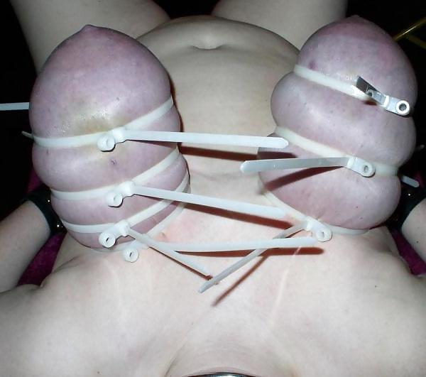 16P Hard tit torture