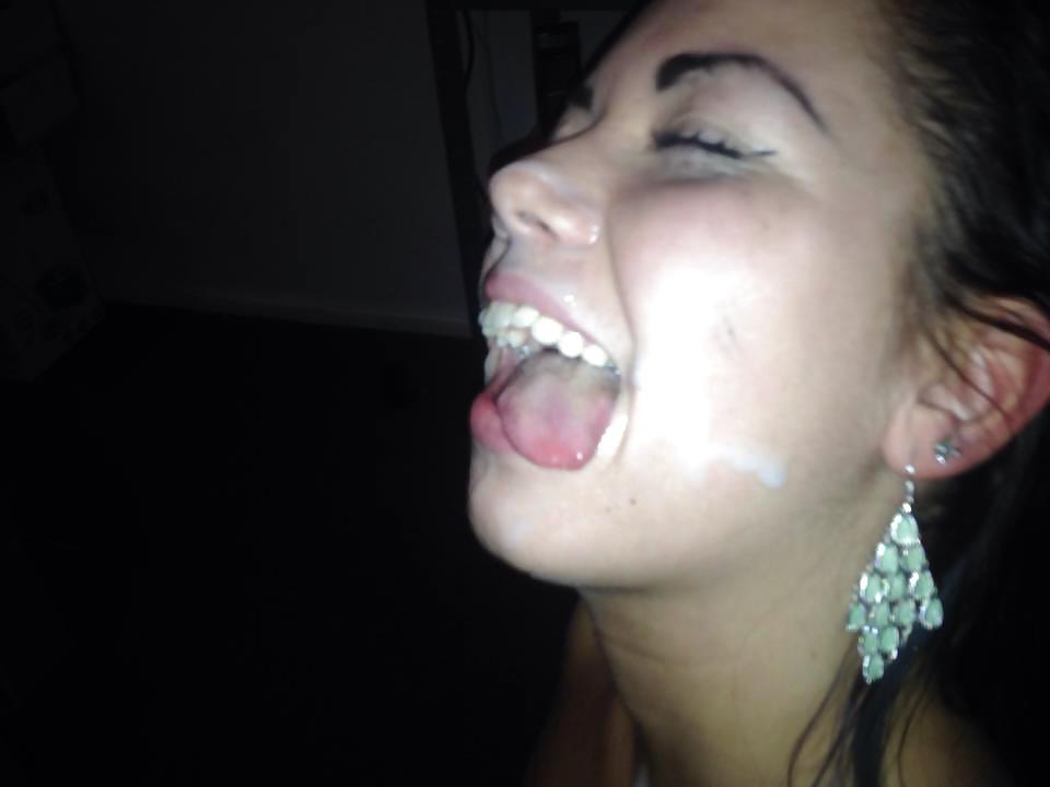 24P Lick Lip Cumshots
