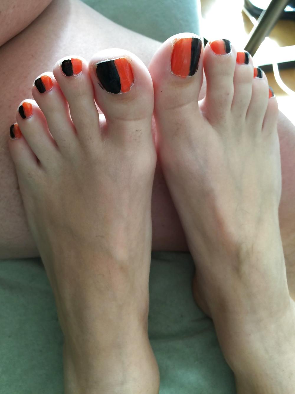 7P Nagellack in den Halloweenfarben