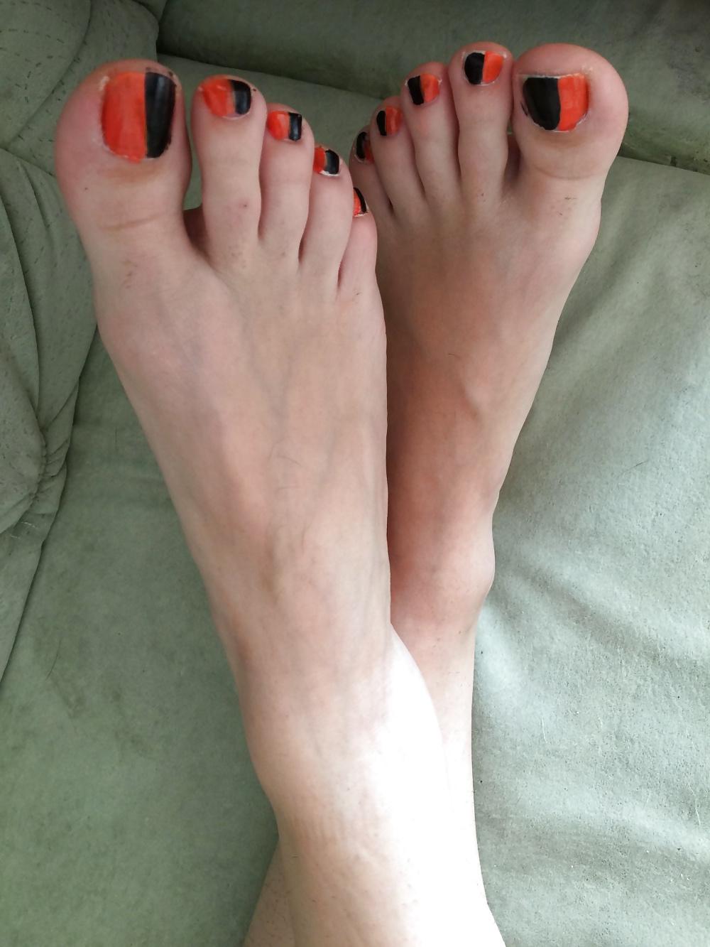 7P Nagellack in den Halloweenfarben