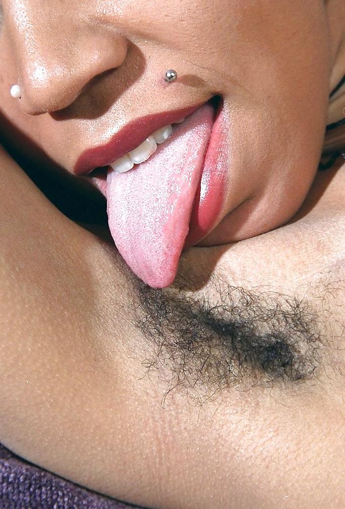 19P Shawna, black beauty with hairy armpits and pussy