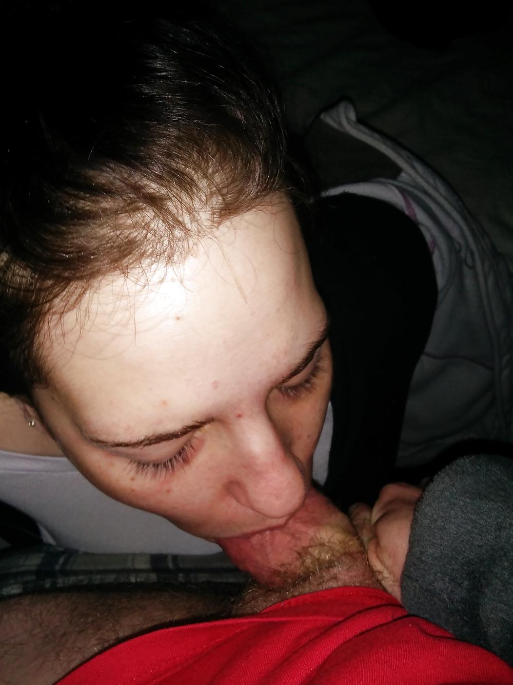 8P My cock on her face.