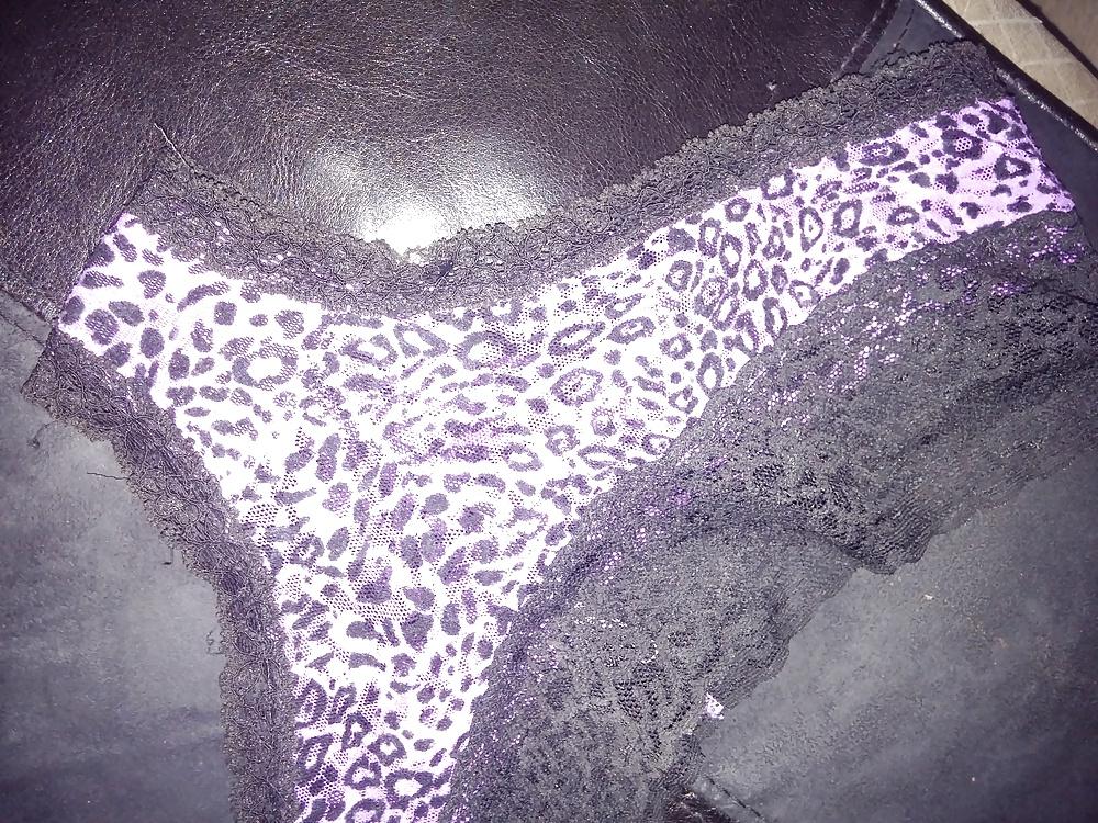 13P My wife's cousin panties and a few pics I found on her phone