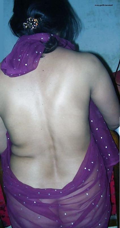 9P Desi wife in pink saree