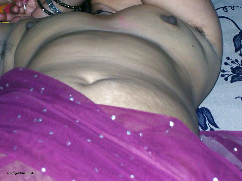 9P Desi wife in pink saree