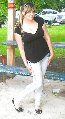 17P Busty Russian Woman 1922