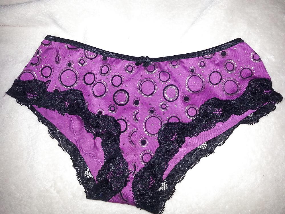 11P NOT my sister in laws thongs on her bed