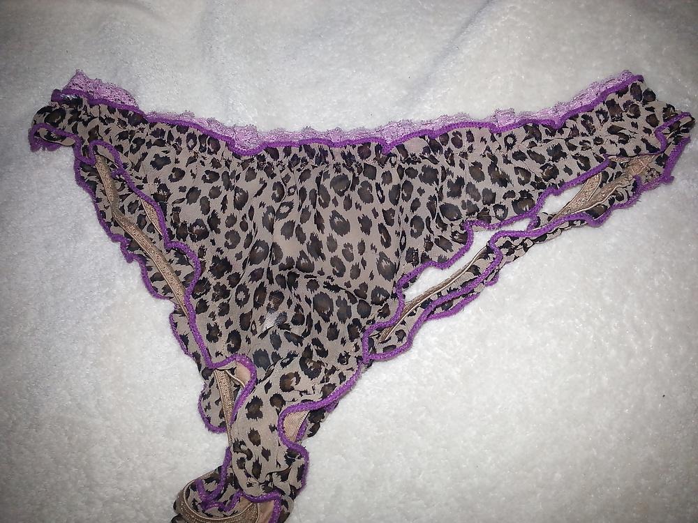 11P NOT my sister in laws thongs on her bed