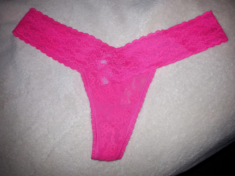 11P NOT my sister in laws thongs on her bed