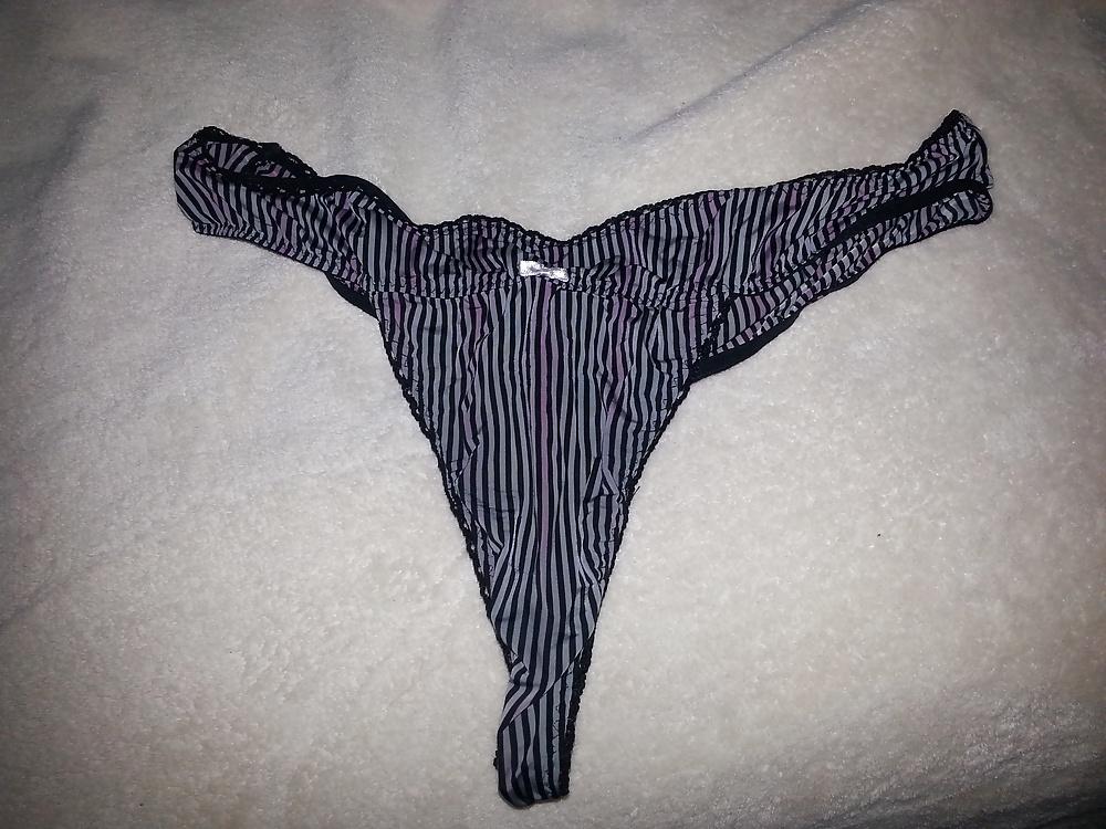 11P NOT my sister in laws thongs on her bed