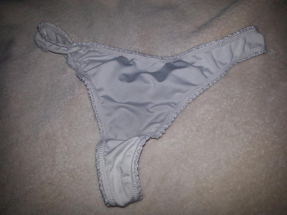 11P NOT my sister in laws thongs on her bed