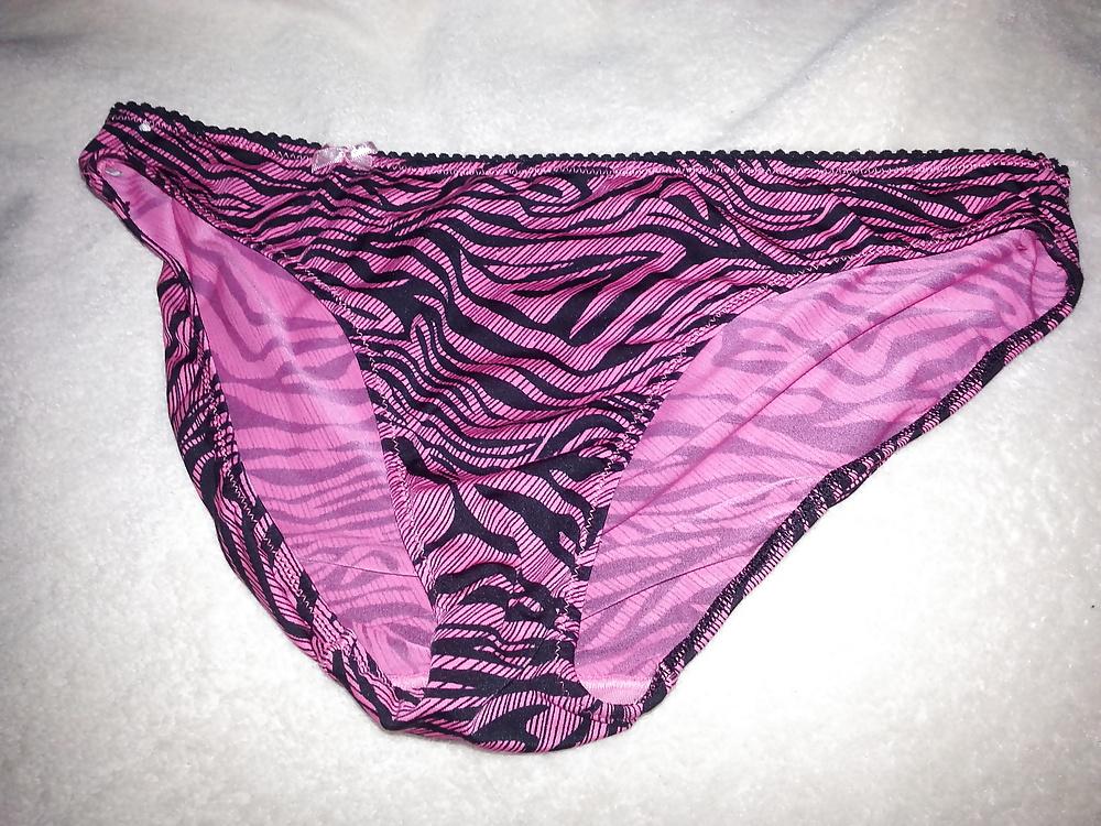11P NOT my sister in laws thongs on her bed