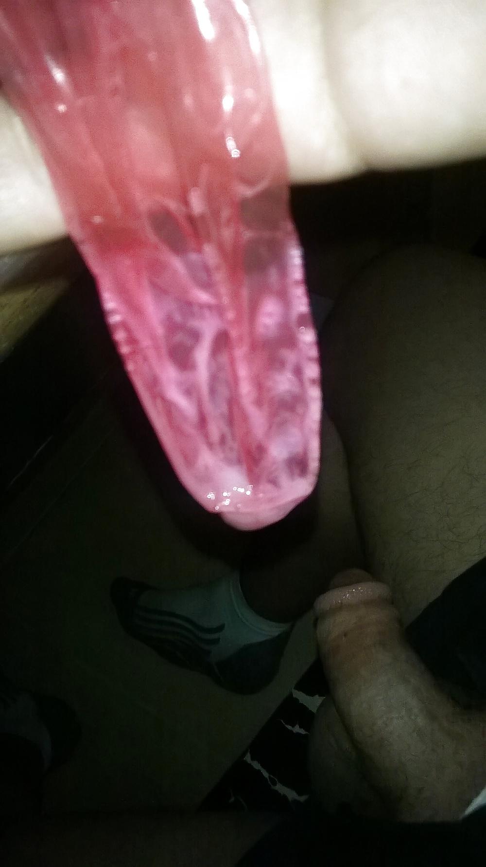 10P My dick in Condom