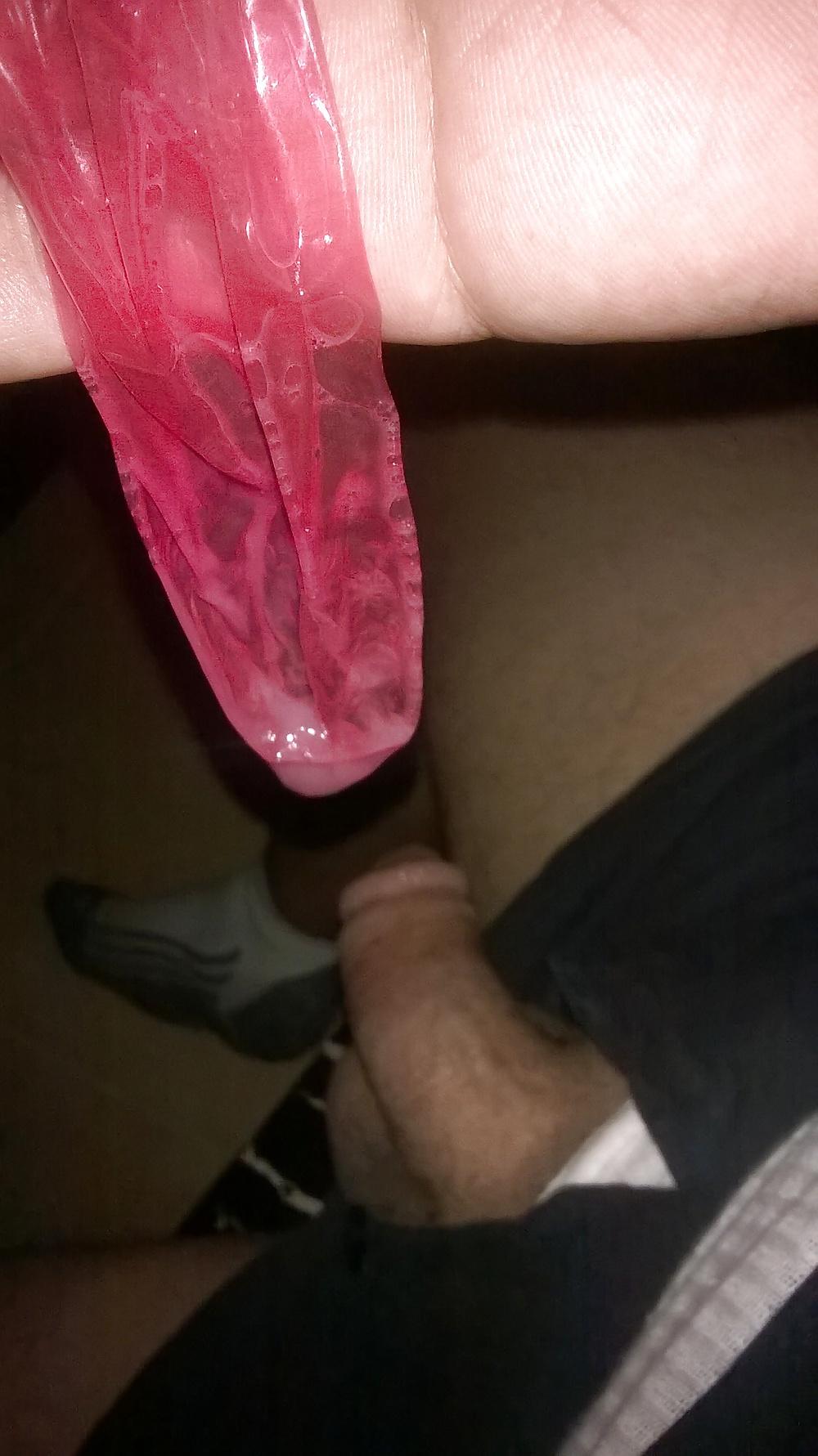 10P My dick in Condom