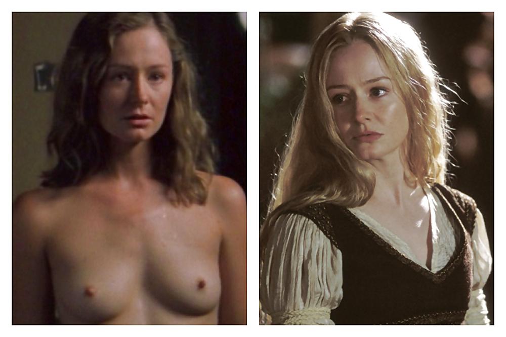 25P More flat chested and smell breasted celebs